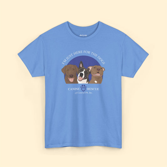 Unisex Crewneck T-shirt | FUNDRAISER | Canine Rescue of Central PA - Detezi Designs - 28860932662120871093