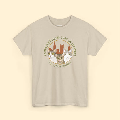 Unisex Crewneck T-shirt | FUNDRAISER | City Cats of Columbus - Detezi Designs-13546006967475213642
