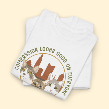 Unisex Crewneck T-shirt | FUNDRAISER | City Cats of Columbus - Detezi Designs-16935636876250370404