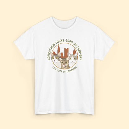 Unisex Crewneck T-shirt | FUNDRAISER | City Cats of Columbus - Detezi Designs-19396610562319814702