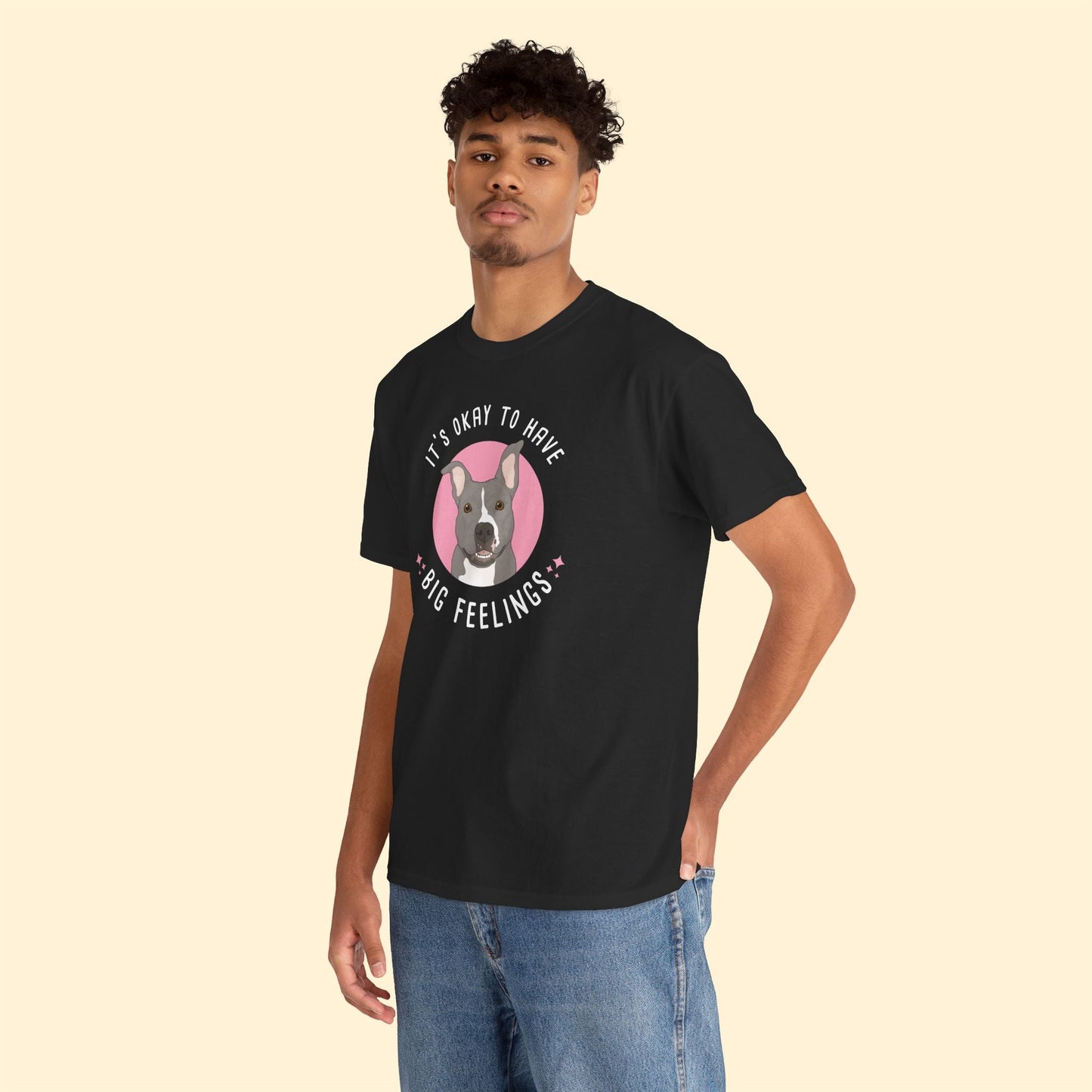 Unisex Crewneck T-shirt | FUNDRAISER | Friends of City Dogs Cleveland - Detezi Designs-14907621786727395153