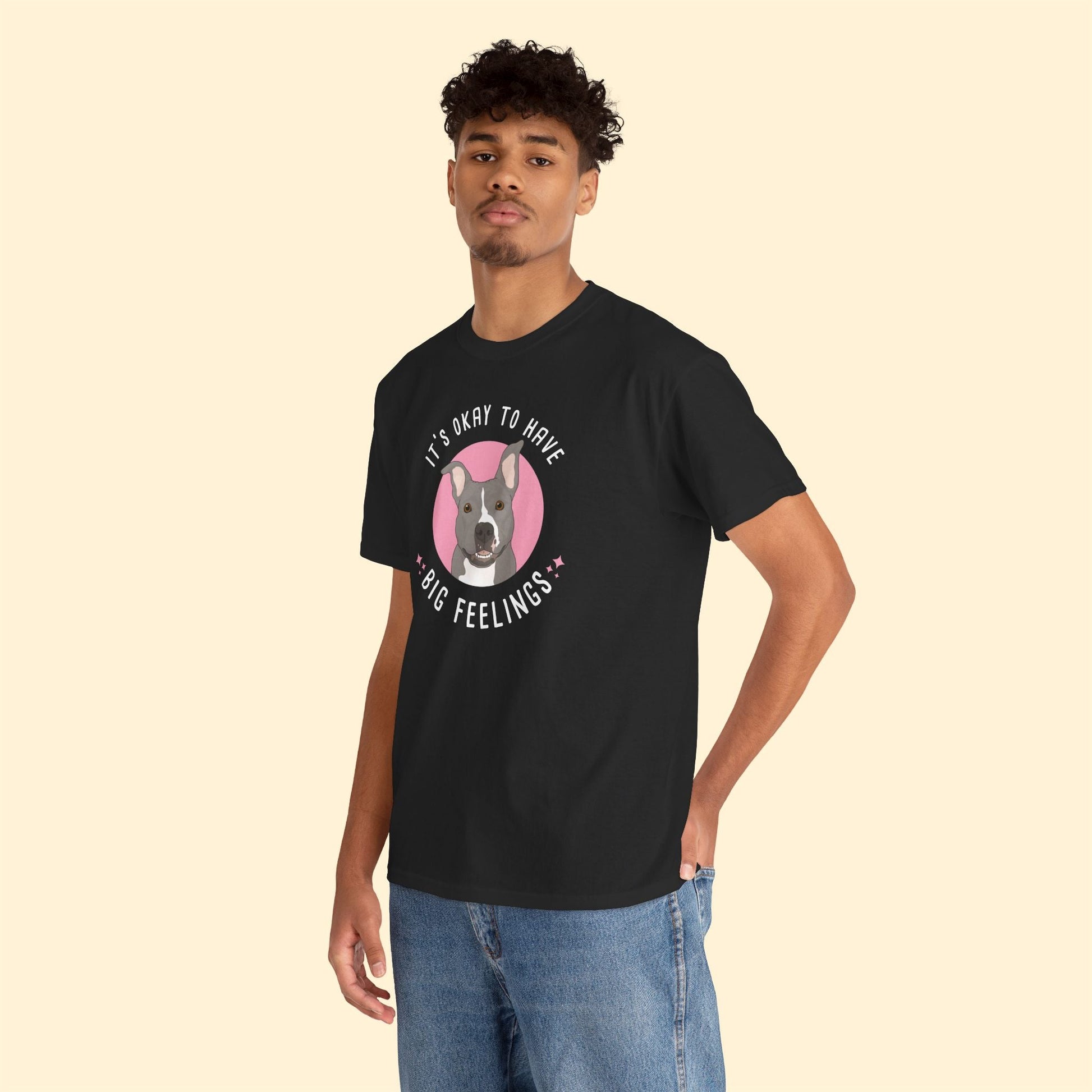 Unisex Crewneck T-shirt | FUNDRAISER | Friends of City Dogs Cleveland - Detezi Designs-14907621786727395153