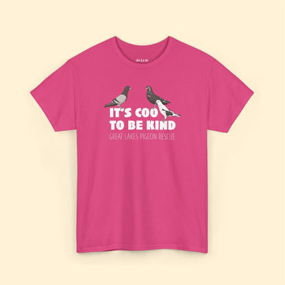 Unisex Crewneck T-shirt | FUNDRAISER | Great Lakes Pigeon Rescue - Detezi Designs - 24363761595371860398