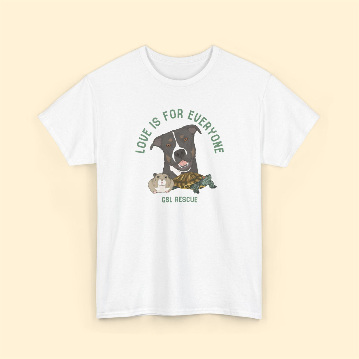 Unisex Crewneck T-shirt | FUNDRAISER | GSL Rescue - Detezi Designs-54213848314933084613