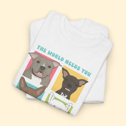 Unisex Crewneck T-shirt | FUNDRAISER | Maybel's Legacy | The World Needs You - Detezi Designs-10301442435113606059
