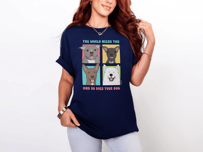 Unisex Crewneck T-shirt | FUNDRAISER | Maybel's Legacy | The World Needs You - Detezi Designs-10301442435113606059