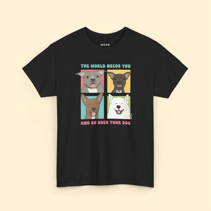 Unisex Crewneck T-shirt | FUNDRAISER | Maybel's Legacy | The World Needs You - Detezi Designs-10301442435113606059