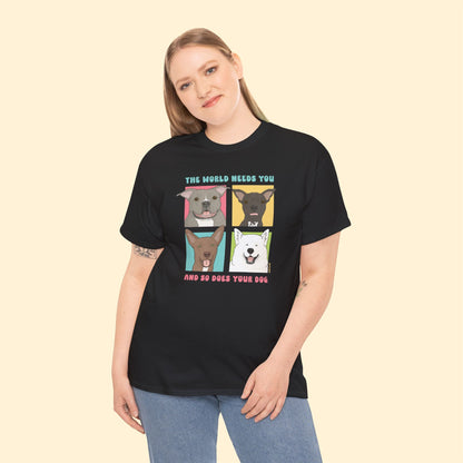 Unisex Crewneck T-shirt | FUNDRAISER | Maybel's Legacy | The World Needs You - Detezi Designs-27697520418311296499