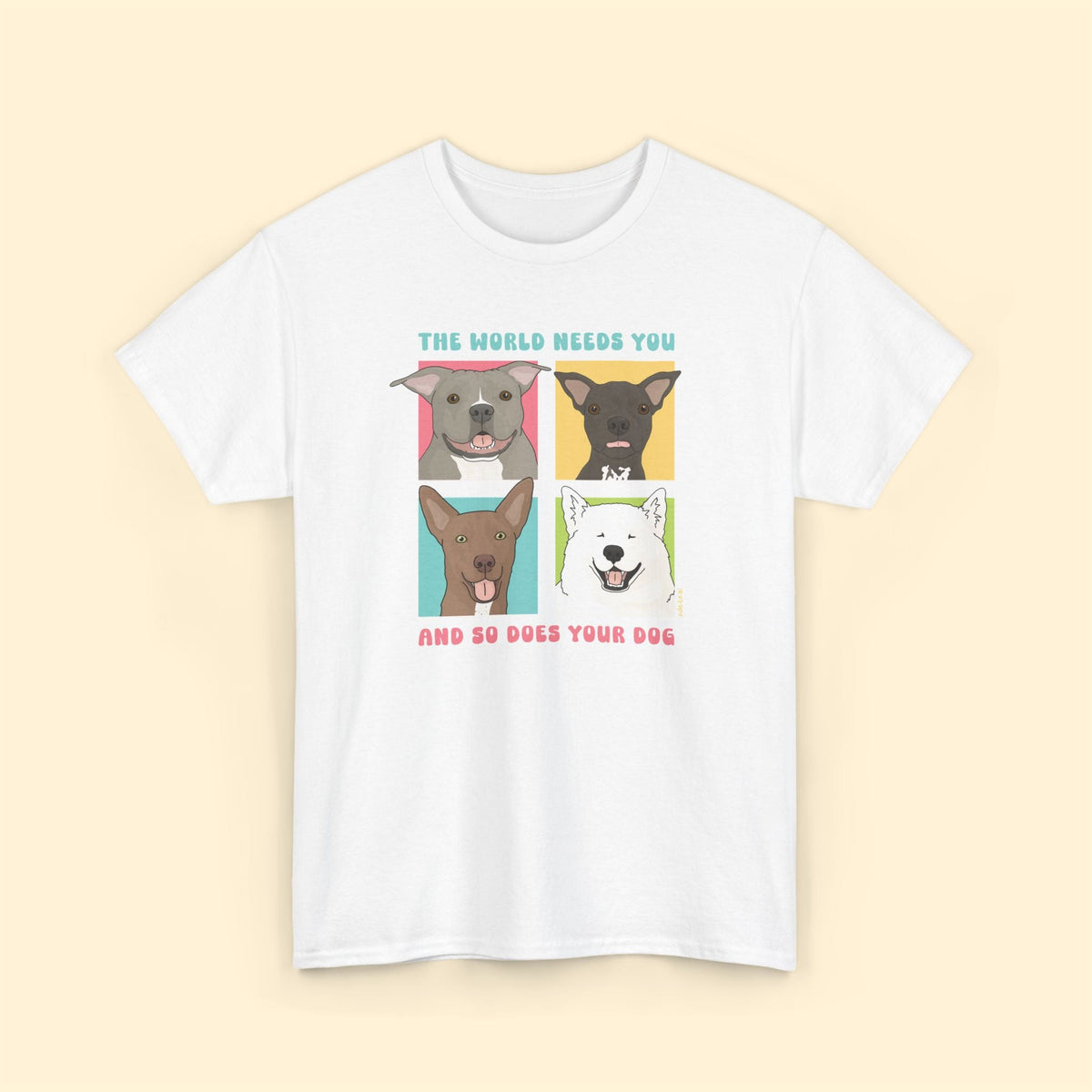 Unisex Crewneck T-shirt | FUNDRAISER | Maybel's Legacy | The World Needs You - Detezi Designs-87207818969369098277