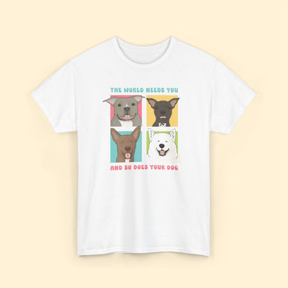 Unisex Crewneck T-shirt | FUNDRAISER | Maybel's Legacy | The World Needs You - Detezi Designs-87207818969369098277
