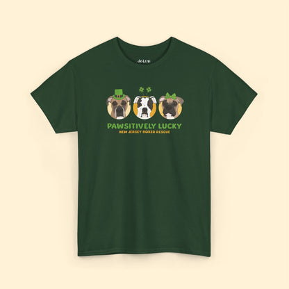 Unisex Crewneck T-shirt | FUNDRAISER | New Jersey Boxer Rescue | St. Patrick's Day - Detezi Designs - 21858728505591262456