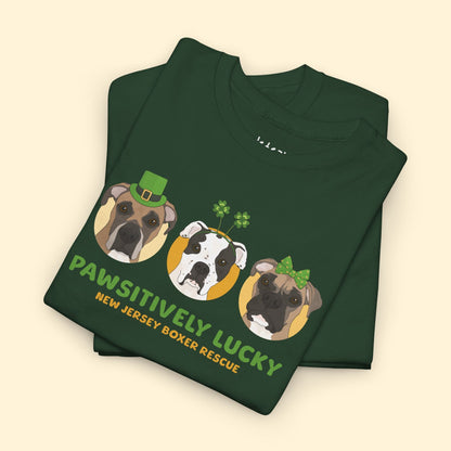 Unisex Crewneck T-shirt | FUNDRAISER | New Jersey Boxer Rescue | St. Patrick's Day - Detezi Designs - 24022787470020953052
