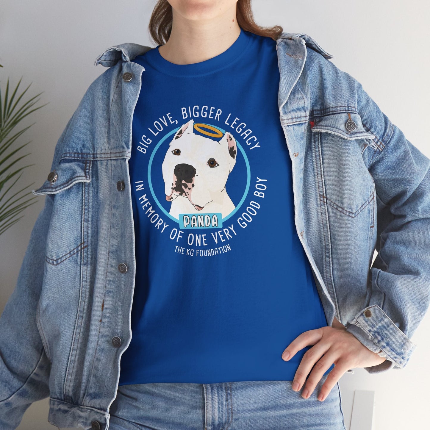 Unisex Crewneck T-shirt | FUNDRAISER | The KG Foundation | In Memory of Panda - Detezi Designs - 12157885437558606665