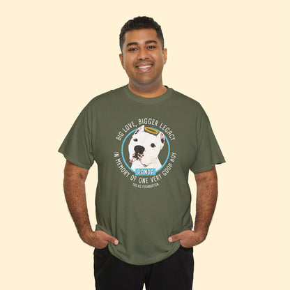Unisex Crewneck T-shirt | FUNDRAISER | The KG Foundation | In Memory of Panda - Detezi Designs - 23318123791973571694