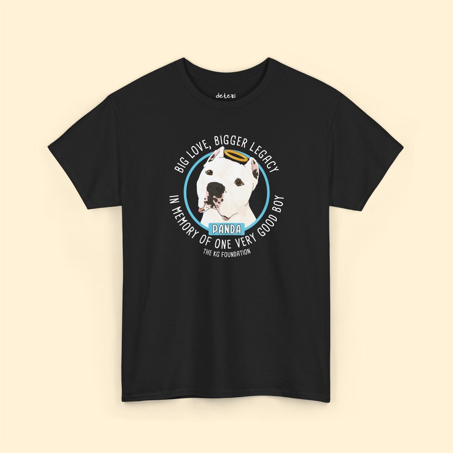 Unisex Crewneck T-shirt | FUNDRAISER | The KG Foundation | In Memory of Panda - Detezi Designs - 32330418973544171875