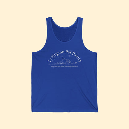 Unisex Jersey Tank | FUNDRAISER | Lexington Pet Pantry - Detezi Designs - 11601636311424335997