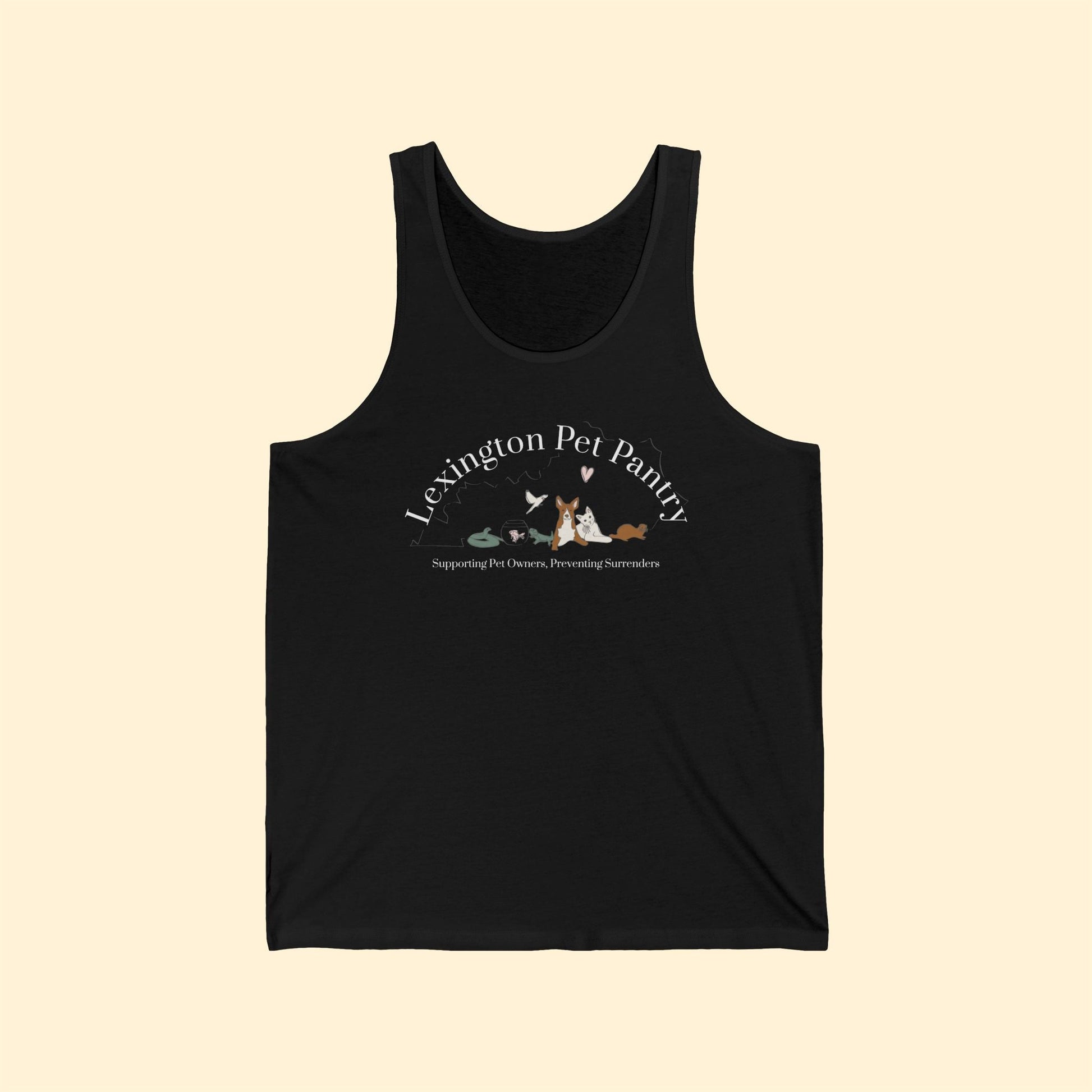 Unisex Jersey Tank | FUNDRAISER | Lexington Pet Pantry - Detezi Designs - 16531402928782138607