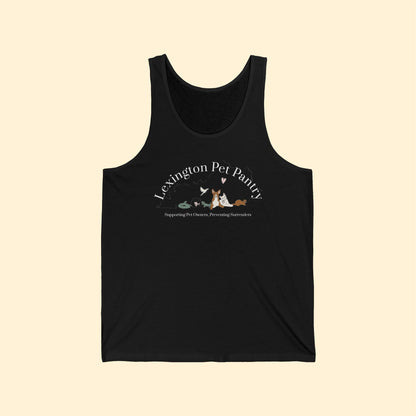 Unisex Jersey Tank | FUNDRAISER | Lexington Pet Pantry - Detezi Designs - 16531402928782138607