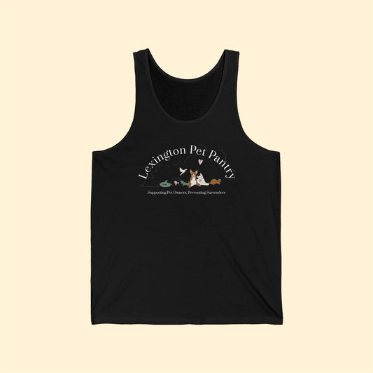 Unisex Jersey Tank | FUNDRAISER | Lexington Pet Pantry - Detezi Designs - 16531402928782138607