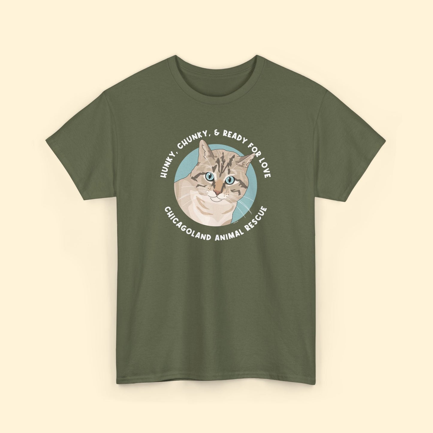 Unisex T-shirt | FUNDRAISER | Chicagoland Animal Rescue - Detezi Designs - 26689477046240304300