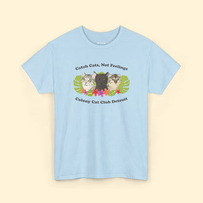 Unisex T-shirt | FUNDRAISER | Colony Cat Club - Detezi Designs - 19656167774764922089