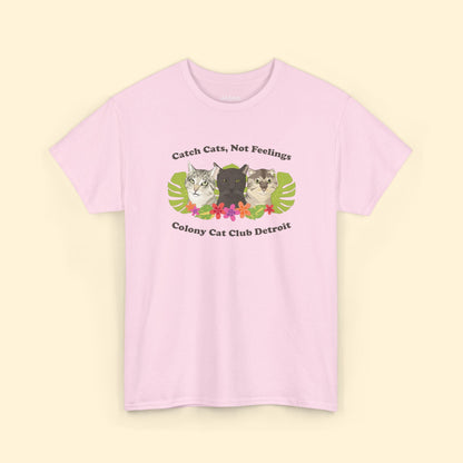 Unisex T-shirt | FUNDRAISER | Colony Cat Club - Detezi Designs - 25025319366709640646