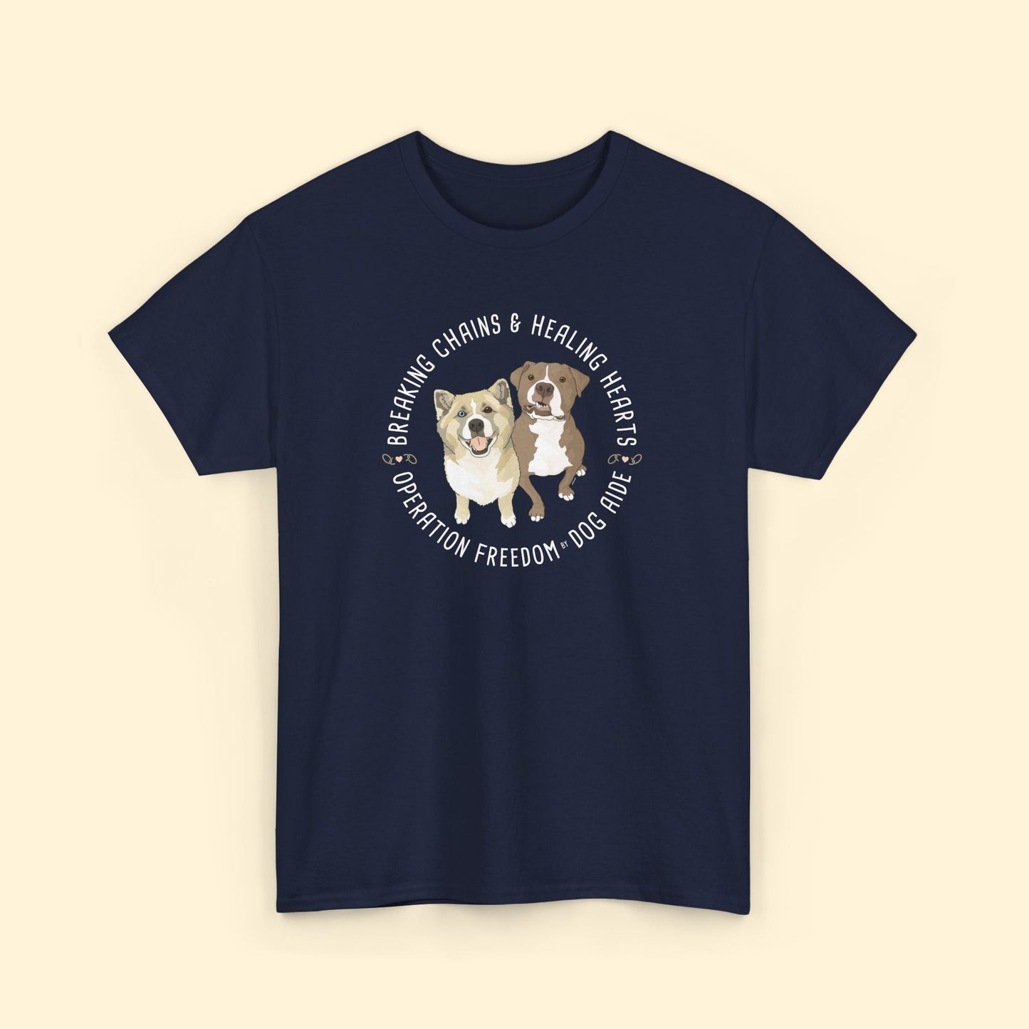 Unisex T-shirt | FUNDRAISER | Dog Aide - Detezi Designs - 16011295532630104360