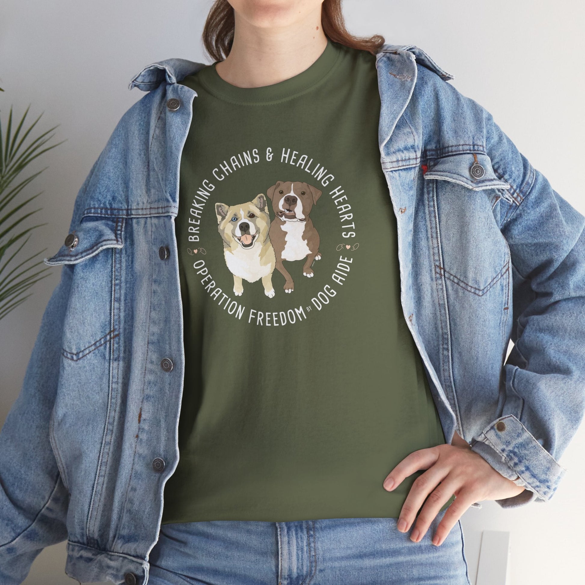 Unisex T-shirt | FUNDRAISER | Dog Aide - Detezi Designs - 16011295532630104360
