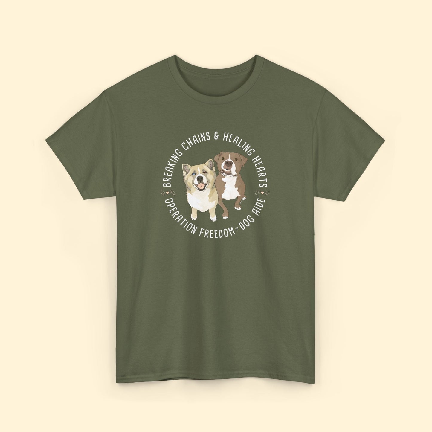 Unisex T-shirt | FUNDRAISER | Dog Aide - Detezi Designs - 20641223373304911776