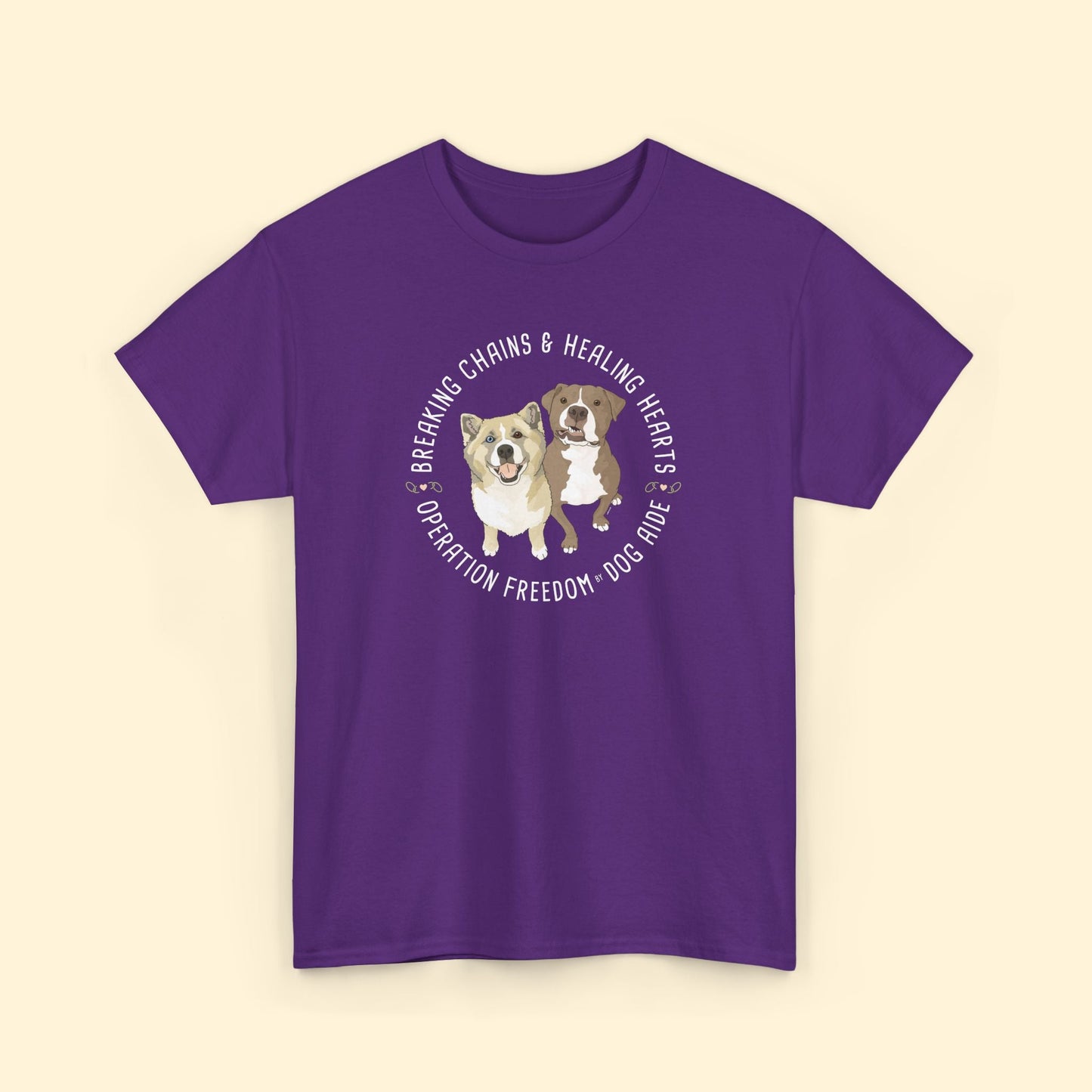 Unisex T-shirt | FUNDRAISER | Dog Aide - Detezi Designs - 32345357466377792312