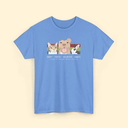 Unisex T-shirt | FUNDRAISER | Friends of Oakland Animal Services - Detezi Designs - 73766703726346802696