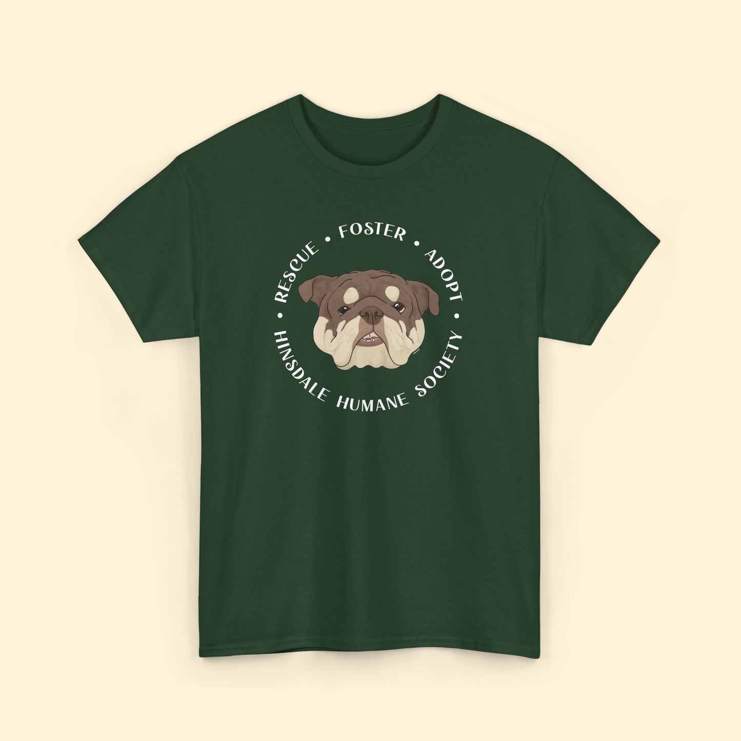 Unisex T-shirt | FUNDRAISER | Hinsdale Humane Society - Detezi Designs - 19367415112297402874