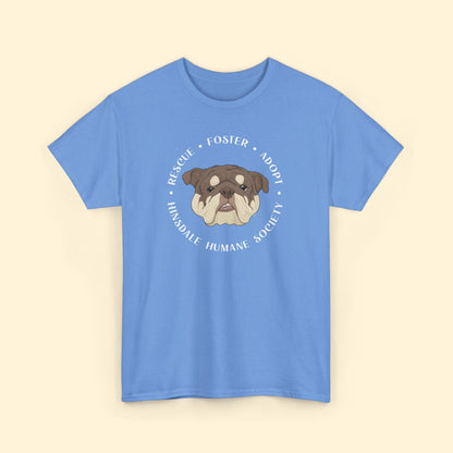 Unisex T-shirt | FUNDRAISER | Hinsdale Humane Society - Detezi Designs - 19471078760954909514