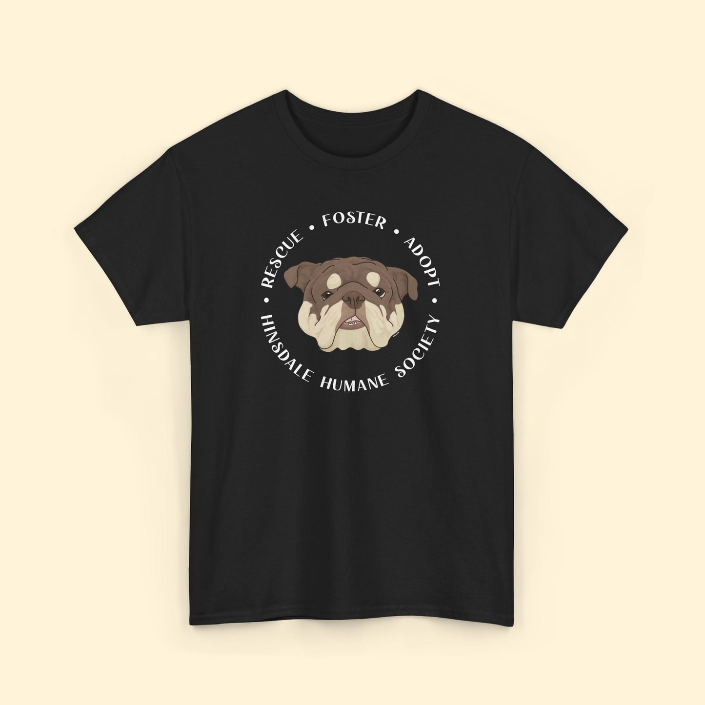 Unisex T-shirt | FUNDRAISER | Hinsdale Humane Society - Detezi Designs - 21294279239607110043