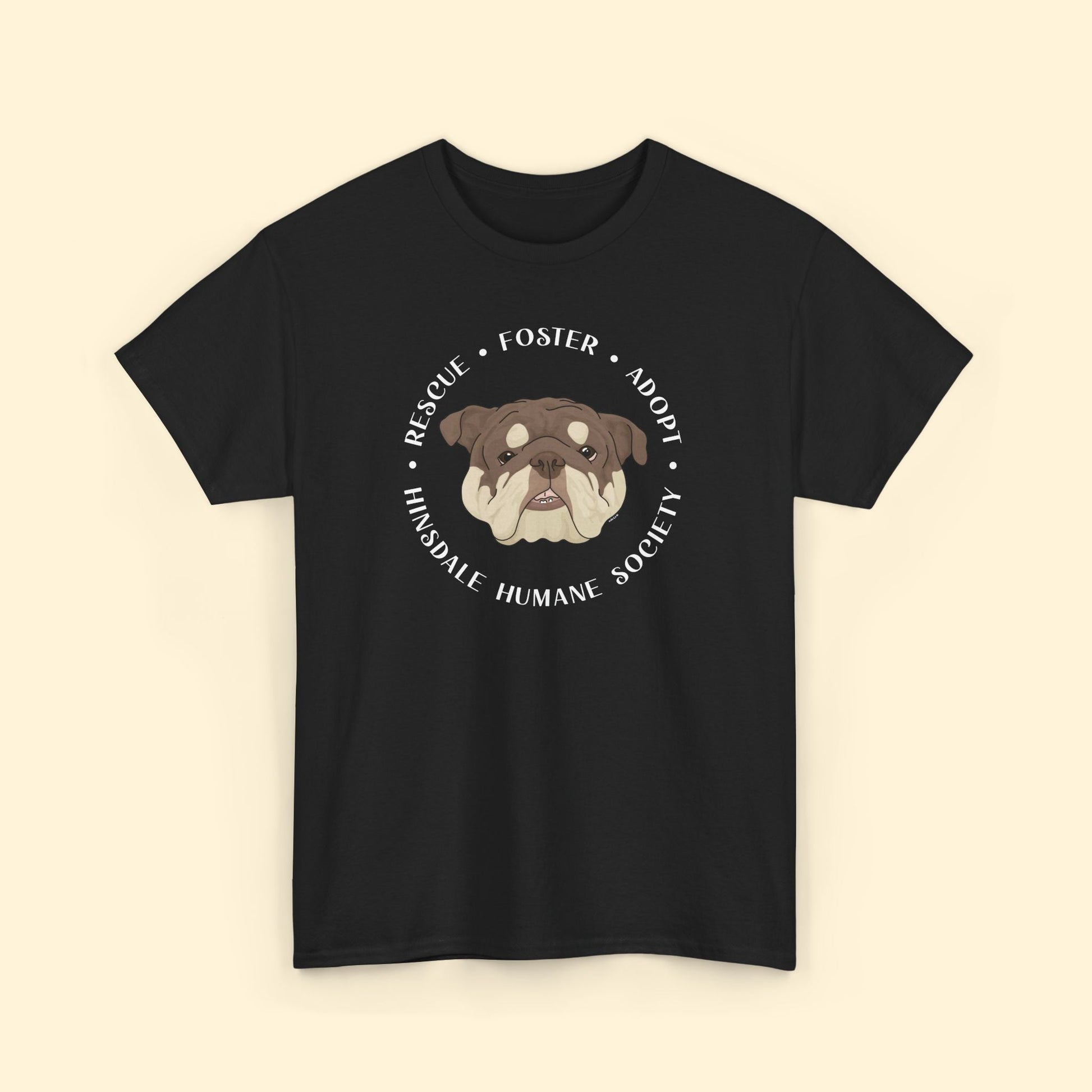 Unisex T-shirt | FUNDRAISER | Hinsdale Humane Society - Detezi Designs - 21294279239607110043