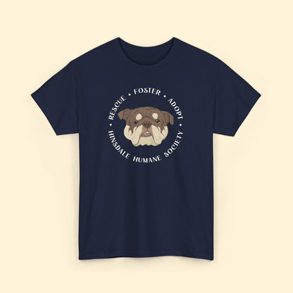 Unisex T-shirt | FUNDRAISER | Hinsdale Humane Society - Detezi Designs - 27527467238336429564