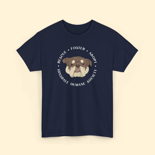 Unisex T-shirt | FUNDRAISER | Hinsdale Humane Society - Detezi Designs - 27527467238336429564