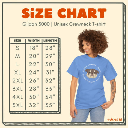 Unisex T-shirt | FUNDRAISER | Hinsdale Humane Society - Detezi Designs - 27527467238336429564