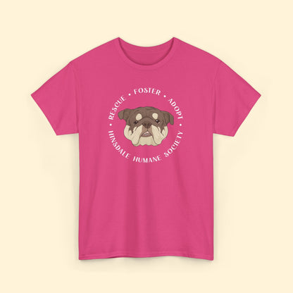 Unisex T-shirt | FUNDRAISER | Hinsdale Humane Society - Detezi Designs - 46129459733640875231