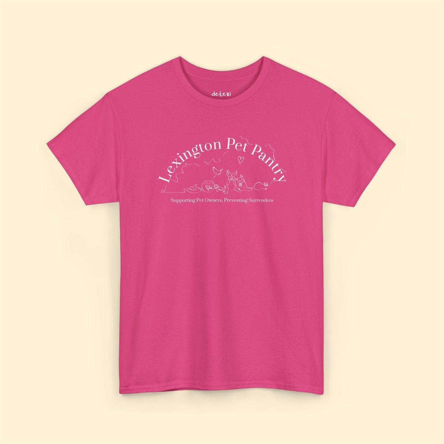 Unisex T-shirt | FUNDRAISER | Lexington Pet Pantry - Detezi Designs - 18892063602486605832