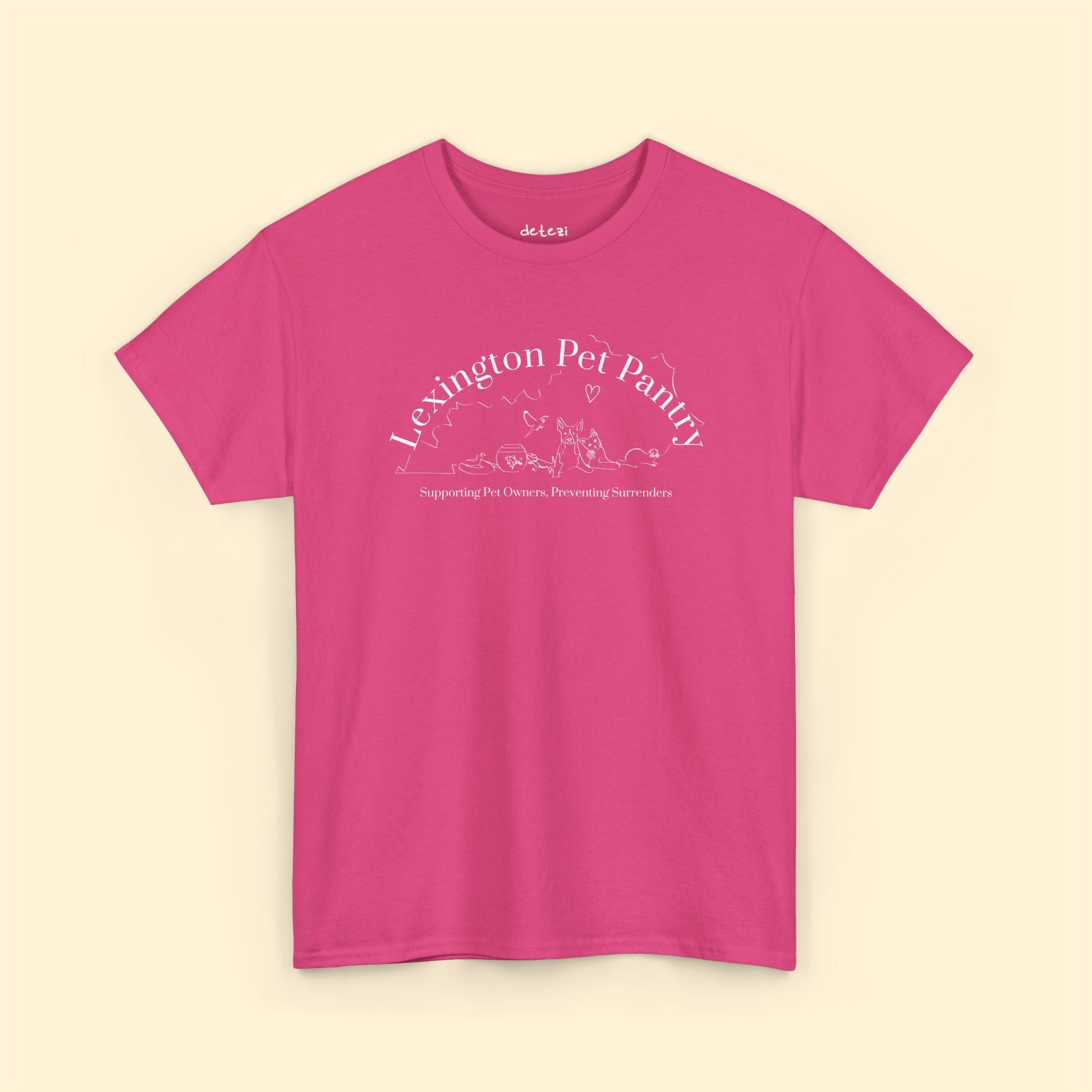 Unisex T-shirt | FUNDRAISER | Lexington Pet Pantry - Detezi Designs - 18892063602486605832