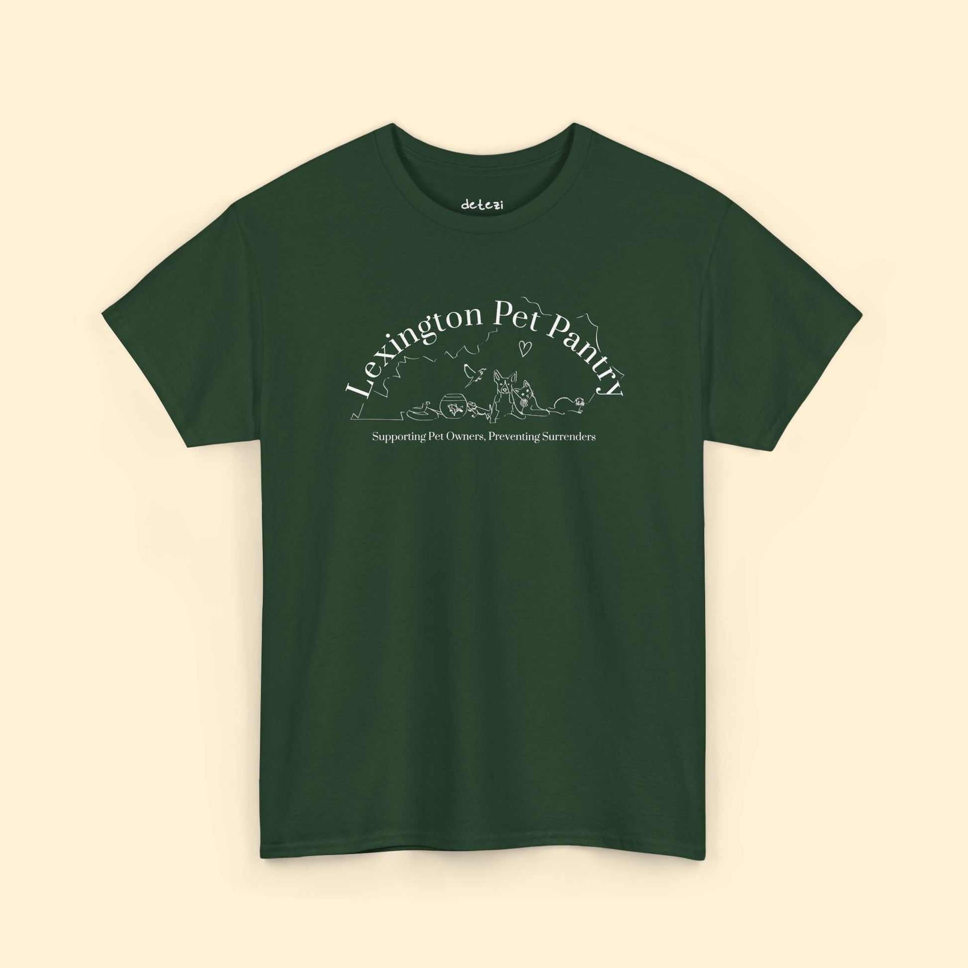 Unisex T-shirt | FUNDRAISER | Lexington Pet Pantry - Detezi Designs - 22728804311870370062