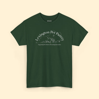 Unisex T-shirt | FUNDRAISER | Lexington Pet Pantry - Detezi Designs - 22728804311870370062