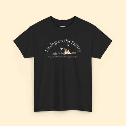 Unisex T-shirt | FUNDRAISER | Lexington Pet Pantry - Detezi Designs - 28363800615367133702
