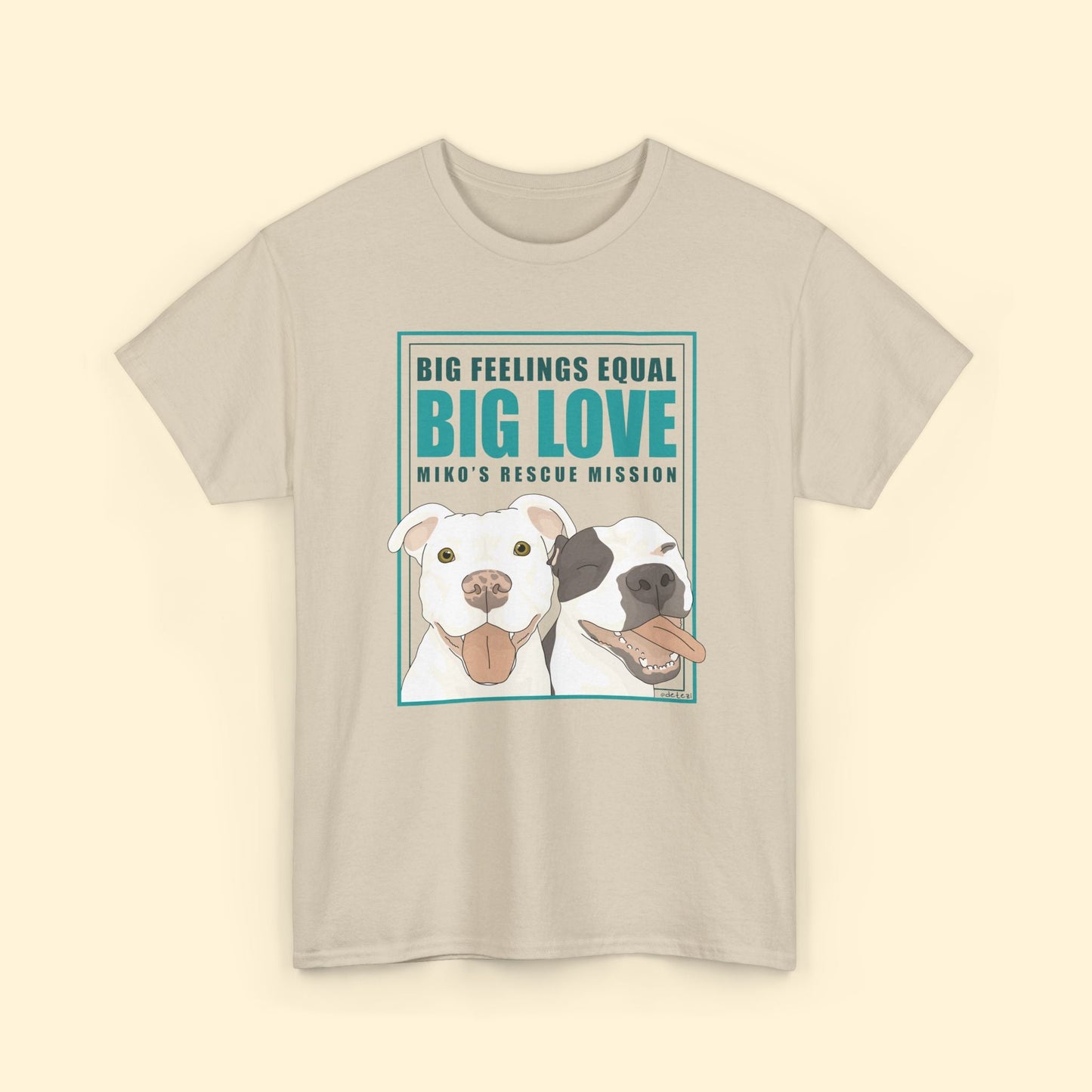 Unisex T-shirt | FUNDRAISER | Miko's Rescue Mission - Detezi Designs - 14681474390525806728