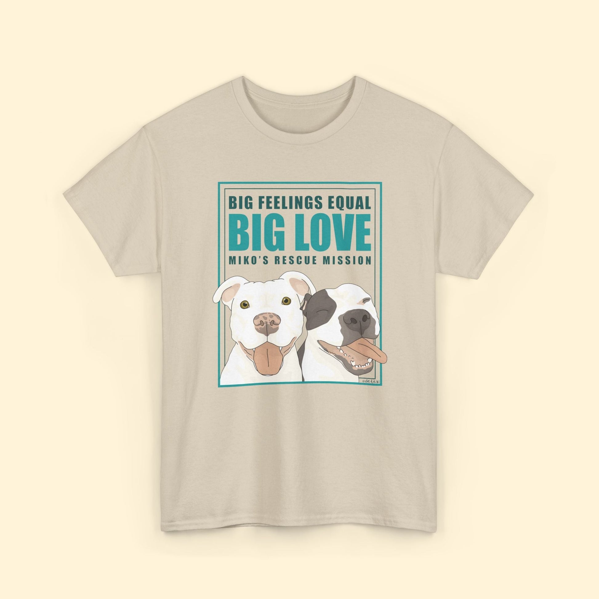 Unisex T-shirt | FUNDRAISER | Miko's Rescue Mission - Detezi Designs - 14681474390525806728