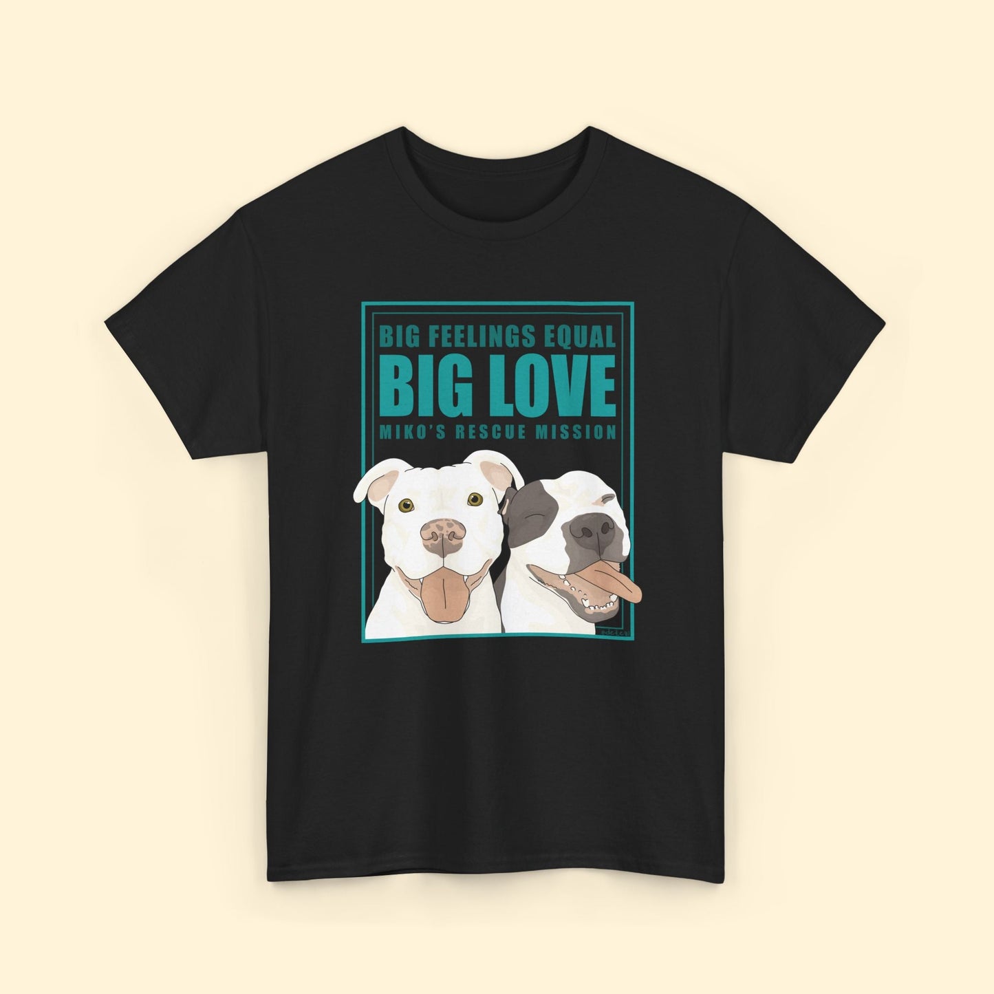 Unisex T-shirt | FUNDRAISER | Miko's Rescue Mission - Detezi Designs - 34169232110503347942