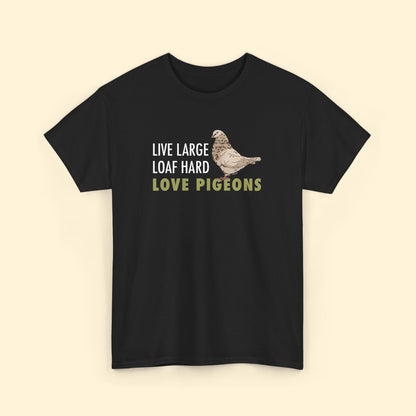 Unisex T-shirt | FUNDRAISER | Moose's Flock | Loaf Hard - Detezi Designs - 49102972125753781004