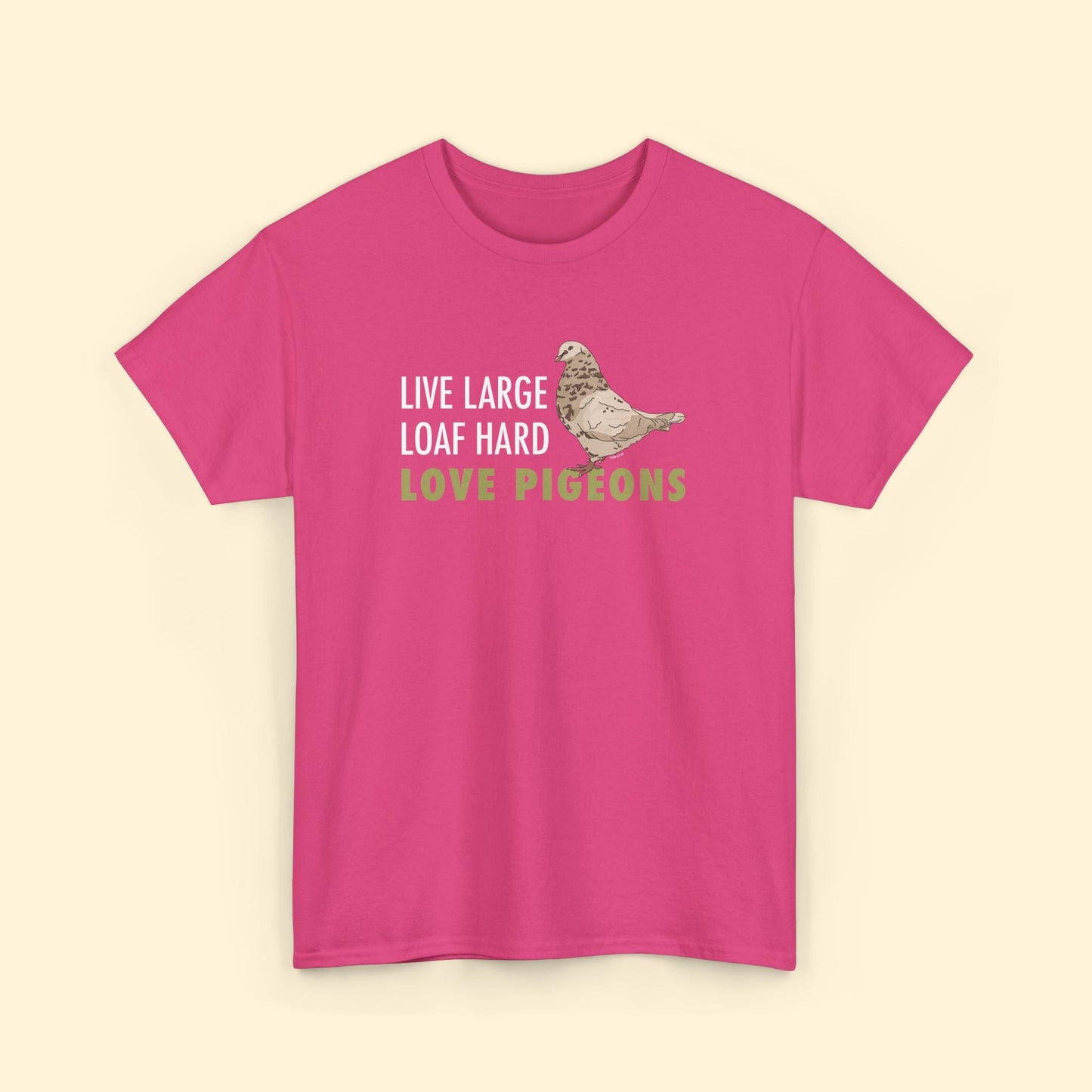 Unisex T-shirt | FUNDRAISER | Moose's Flock | Loaf Hard - Detezi Designs - 56563759847250787340