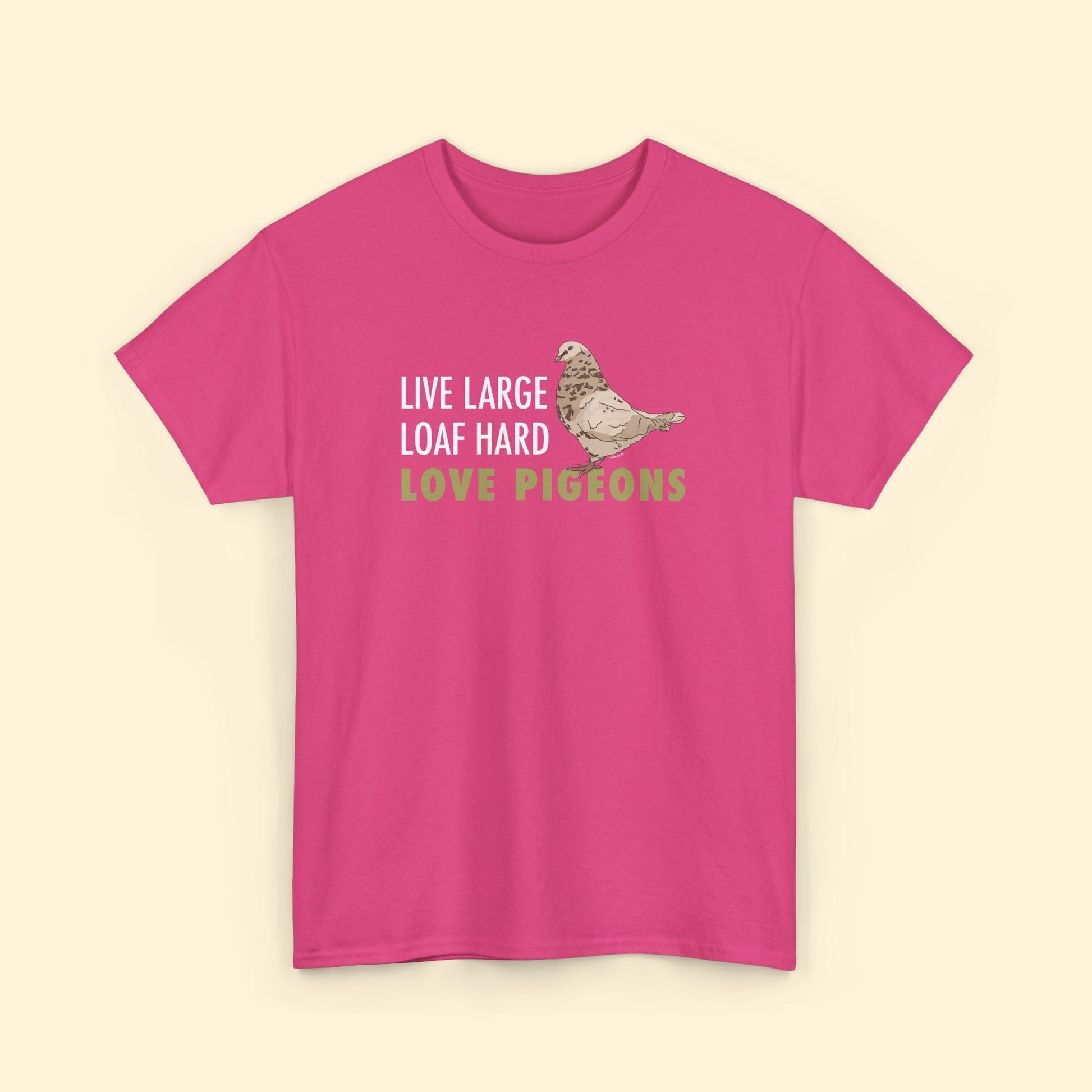 Unisex T-shirt | FUNDRAISER | Moose's Flock | Loaf Hard - Detezi Designs - 56563759847250787340